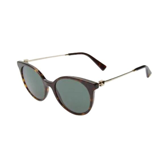 Valentino Womens Havana Brown Retro Cats Eye Gradient Sunglasses with Case New main image 16